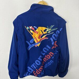 Vintage 2001 Edmonton Worlds Track And field Volunteer Jacket Men L